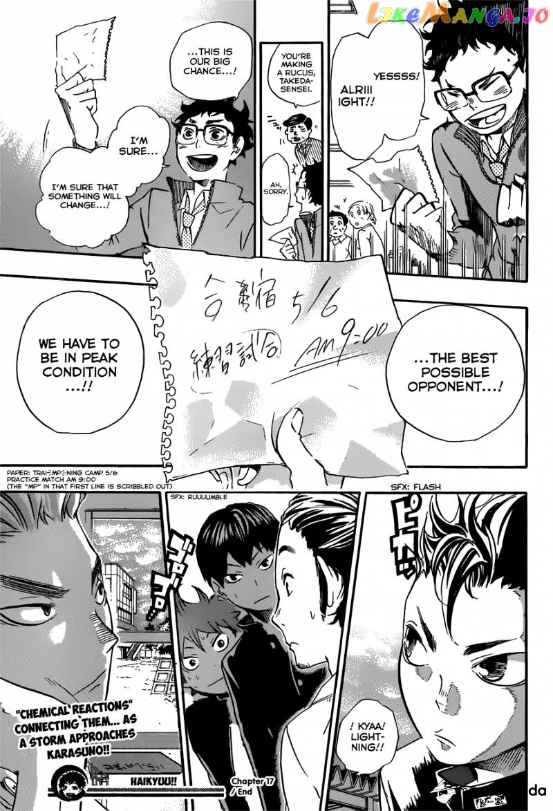 Haikyuu!!, Chapter 17 image 25